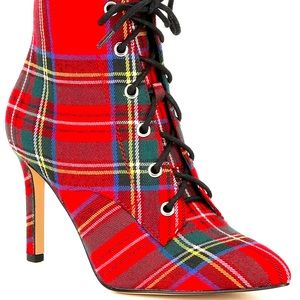 Gianni Bini Plaid Booties